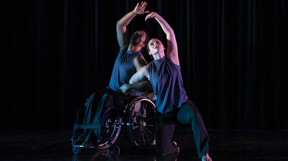 Loyola Students Restage Dance Concert Piece “Atlas” for Momenta Dance Company and Physically Integrated Dance